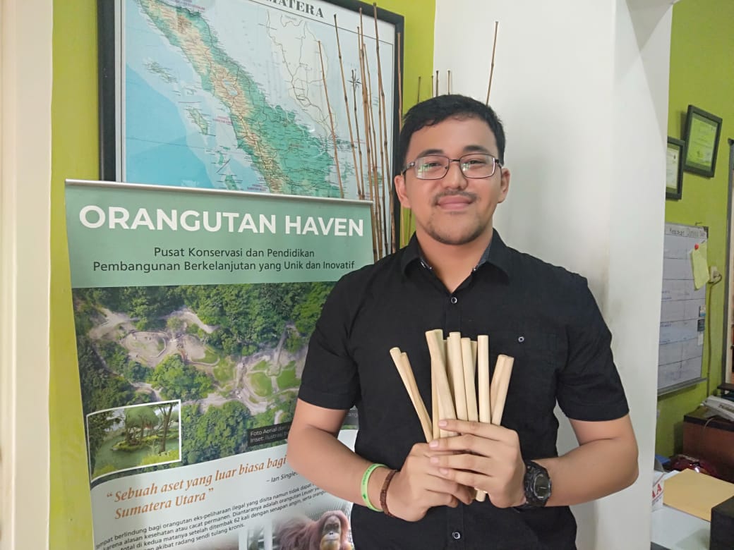 Minimalisir Penggunaan Plastik, Pria Ini Hadirkan Sedotan Bambu, Diekspor hingga ke Eropa
